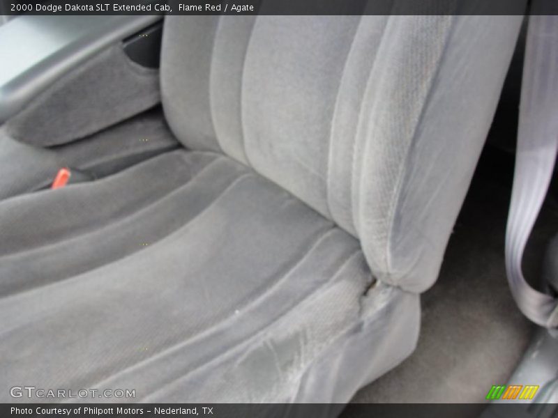 Flame Red / Agate 2000 Dodge Dakota SLT Extended Cab