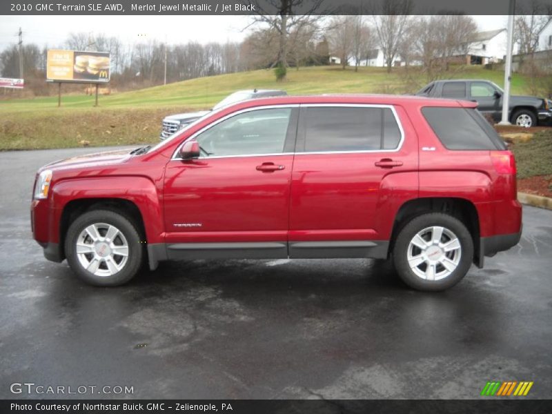  2010 Terrain SLE AWD Merlot Jewel Metallic