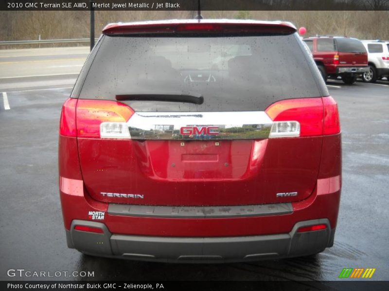 Merlot Jewel Metallic / Jet Black 2010 GMC Terrain SLE AWD