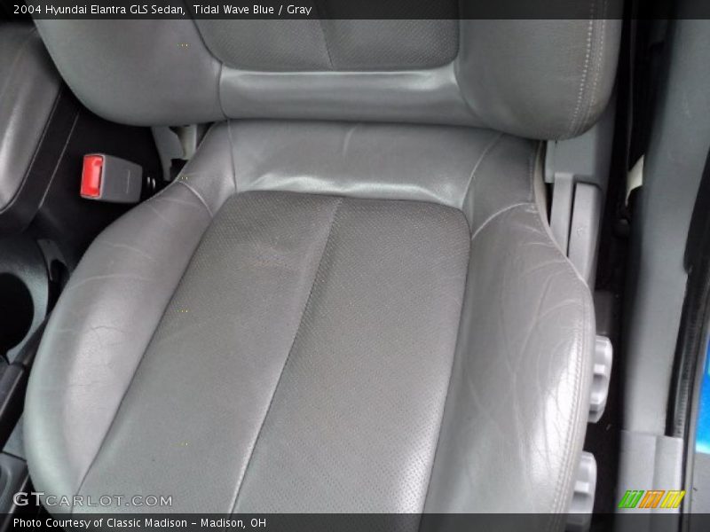 Tidal Wave Blue / Gray 2004 Hyundai Elantra GLS Sedan