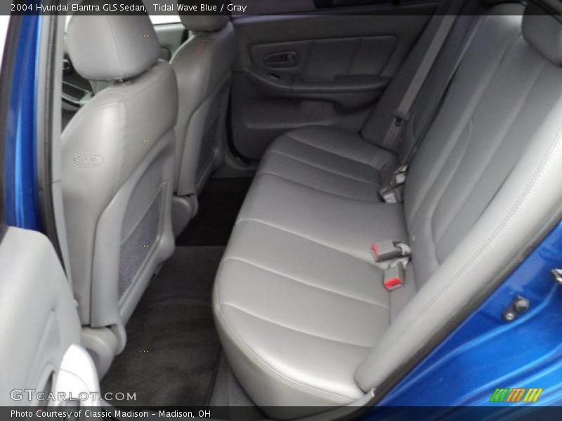 Tidal Wave Blue / Gray 2004 Hyundai Elantra GLS Sedan