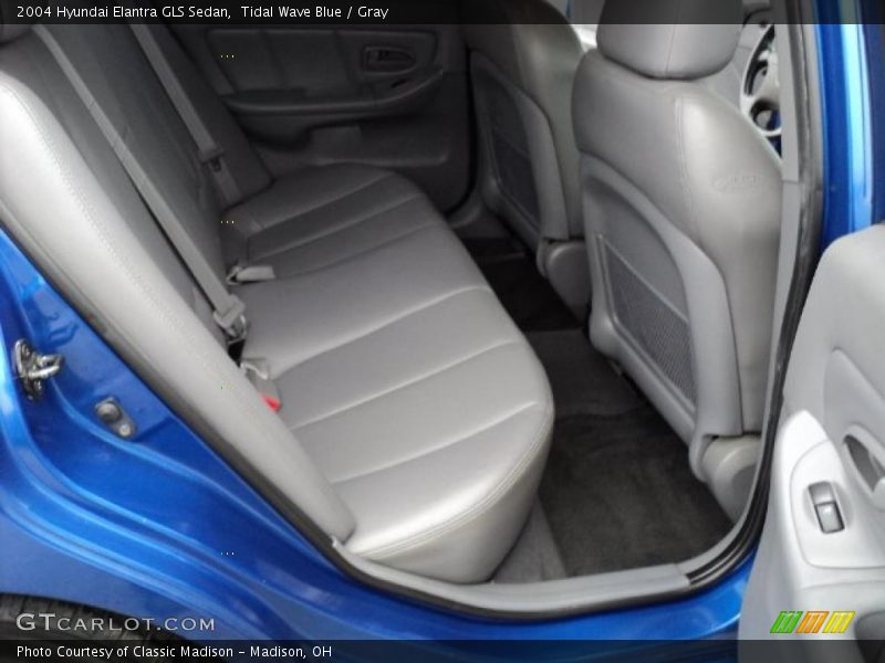 Tidal Wave Blue / Gray 2004 Hyundai Elantra GLS Sedan