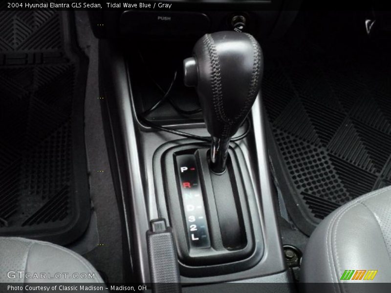 Tidal Wave Blue / Gray 2004 Hyundai Elantra GLS Sedan