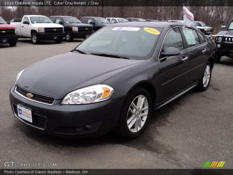 Cyber Gray Metallic / Gray 2010 Chevrolet Impala LTZ