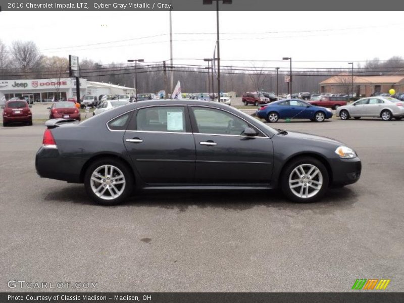 Cyber Gray Metallic / Gray 2010 Chevrolet Impala LTZ