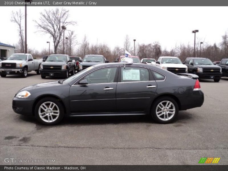 Cyber Gray Metallic / Gray 2010 Chevrolet Impala LTZ