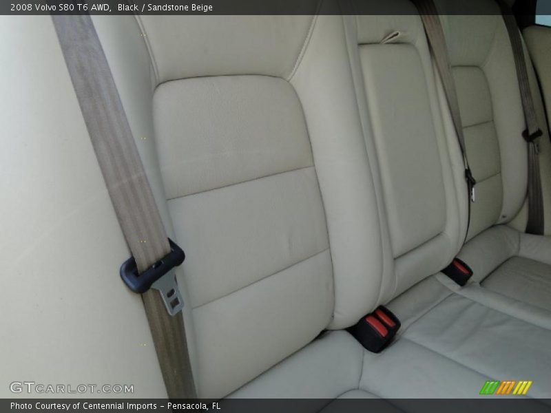 Black / Sandstone Beige 2008 Volvo S80 T6 AWD