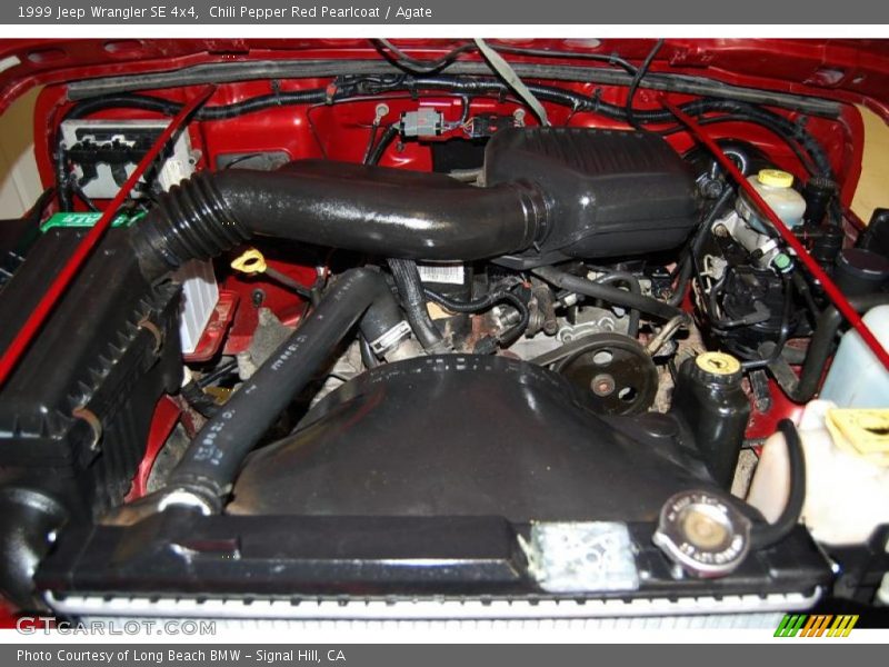  1999 Wrangler SE 4x4 Engine - 2.5 Liter OHV 8-Valve 4 Cylinder