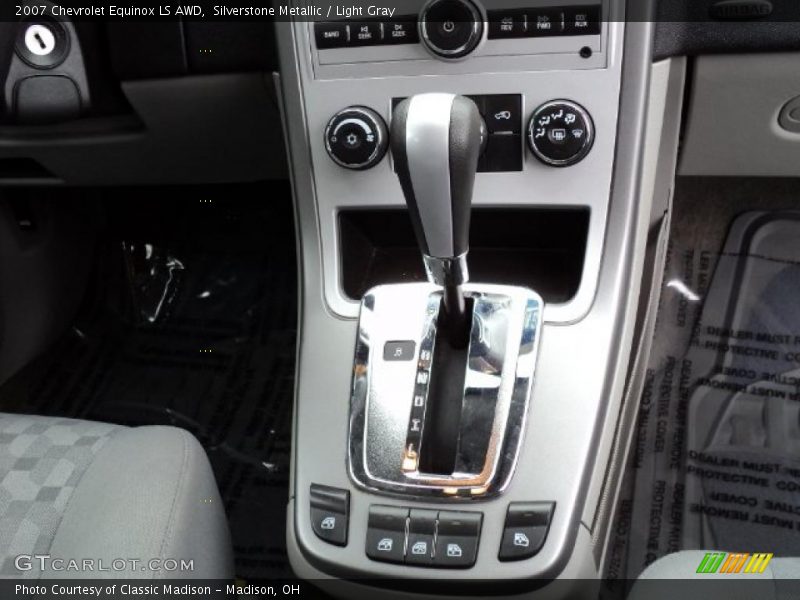 Silverstone Metallic / Light Gray 2007 Chevrolet Equinox LS AWD