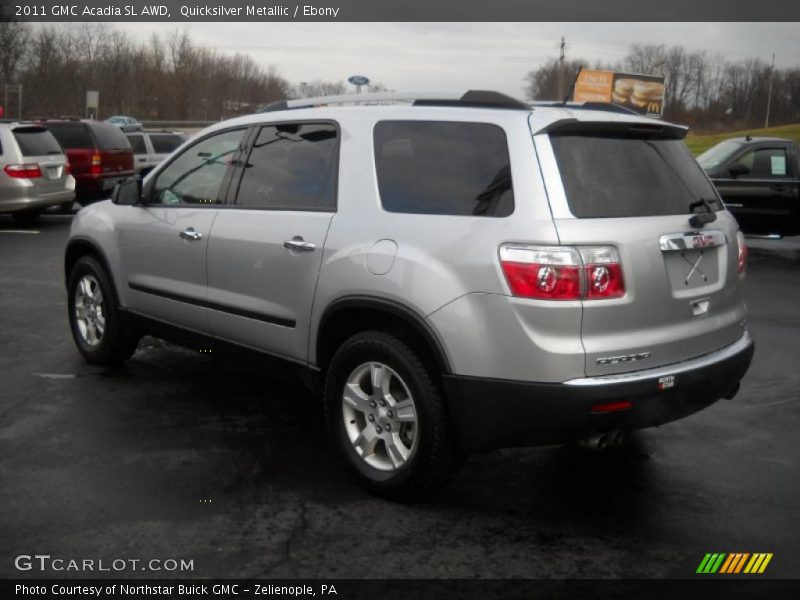  2011 Acadia SL AWD Quicksilver Metallic