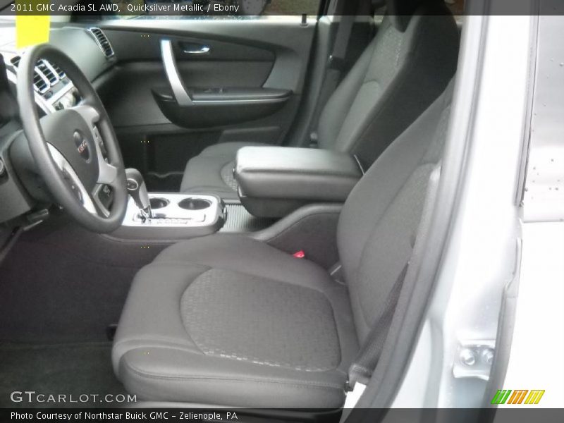 2011 Acadia SL AWD Ebony Interior