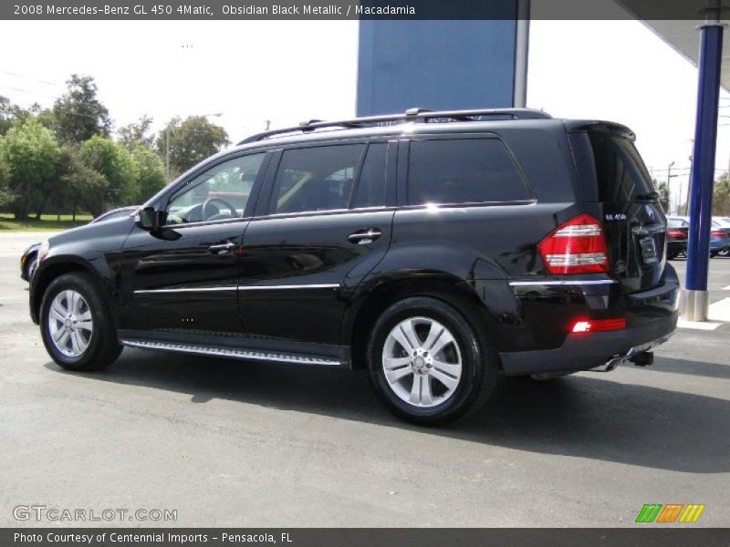Obsidian Black Metallic / Macadamia 2008 Mercedes-Benz GL 450 4Matic