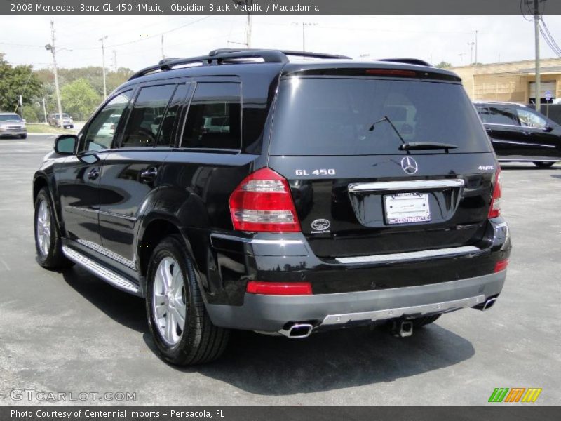 Obsidian Black Metallic / Macadamia 2008 Mercedes-Benz GL 450 4Matic