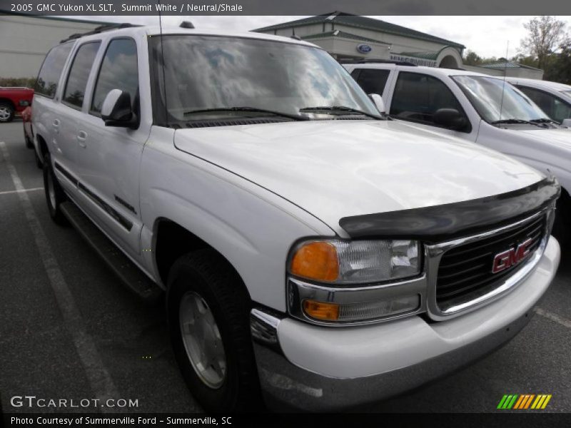 Summit White / Neutral/Shale 2005 GMC Yukon XL SLT