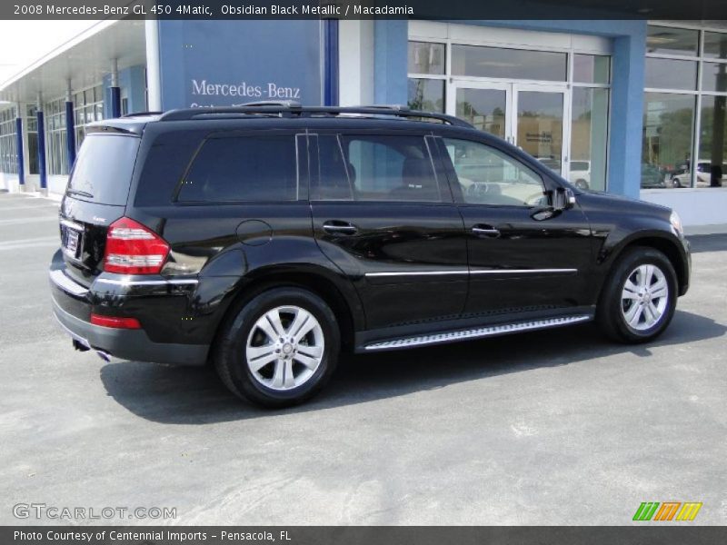 Obsidian Black Metallic / Macadamia 2008 Mercedes-Benz GL 450 4Matic