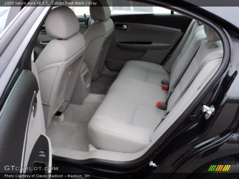  2008 Aura XE 3.5 Gray Interior