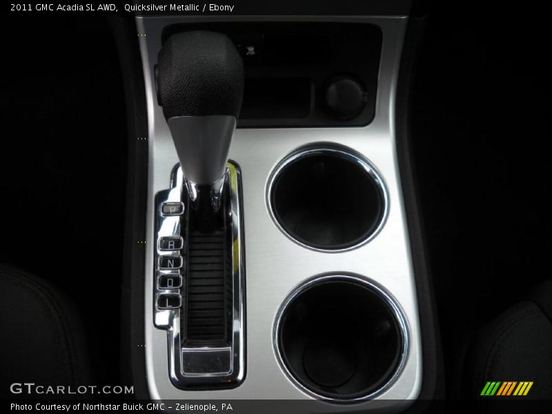  2011 Acadia SL AWD 6 Speed Automatic Shifter