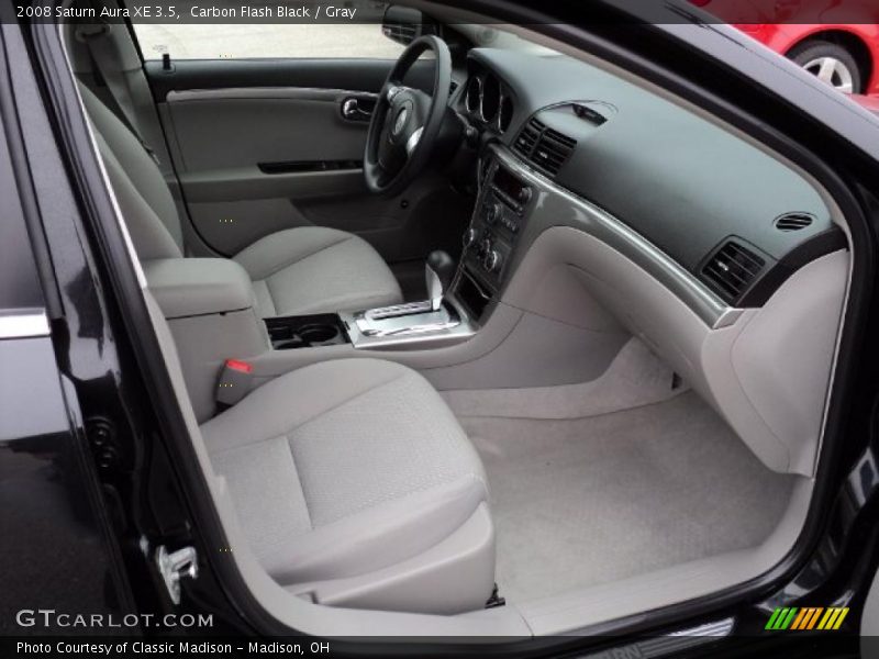  2008 Aura XE 3.5 Gray Interior