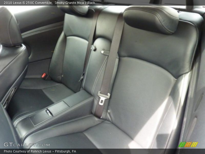 Smoky Granite Mica / Black 2010 Lexus IS 250C Convertible