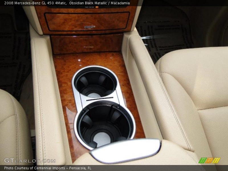Obsidian Black Metallic / Macadamia 2008 Mercedes-Benz GL 450 4Matic