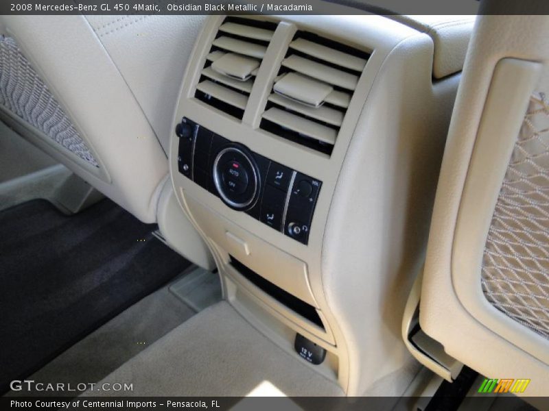 Obsidian Black Metallic / Macadamia 2008 Mercedes-Benz GL 450 4Matic