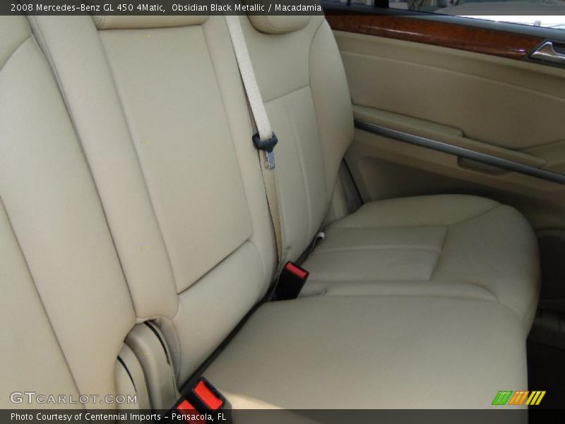 Obsidian Black Metallic / Macadamia 2008 Mercedes-Benz GL 450 4Matic