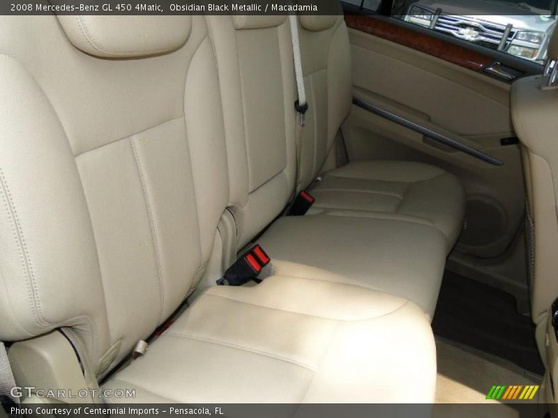 Obsidian Black Metallic / Macadamia 2008 Mercedes-Benz GL 450 4Matic