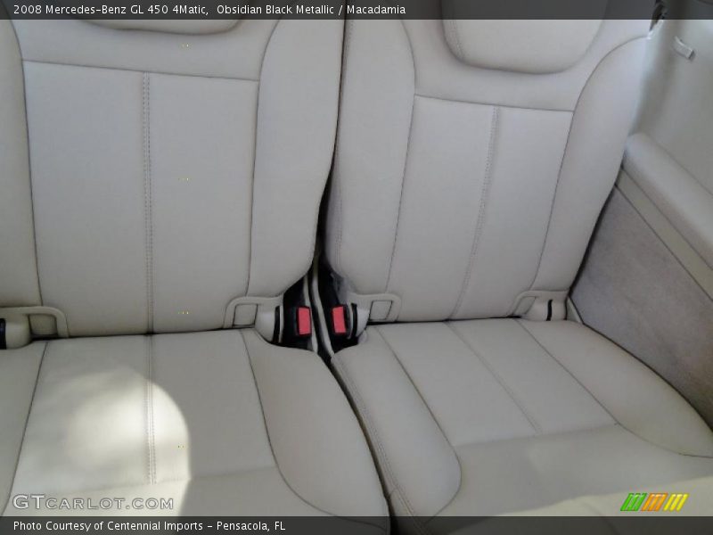 Obsidian Black Metallic / Macadamia 2008 Mercedes-Benz GL 450 4Matic