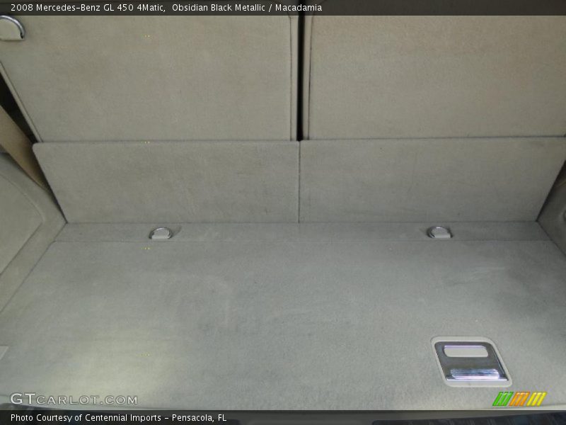 Obsidian Black Metallic / Macadamia 2008 Mercedes-Benz GL 450 4Matic