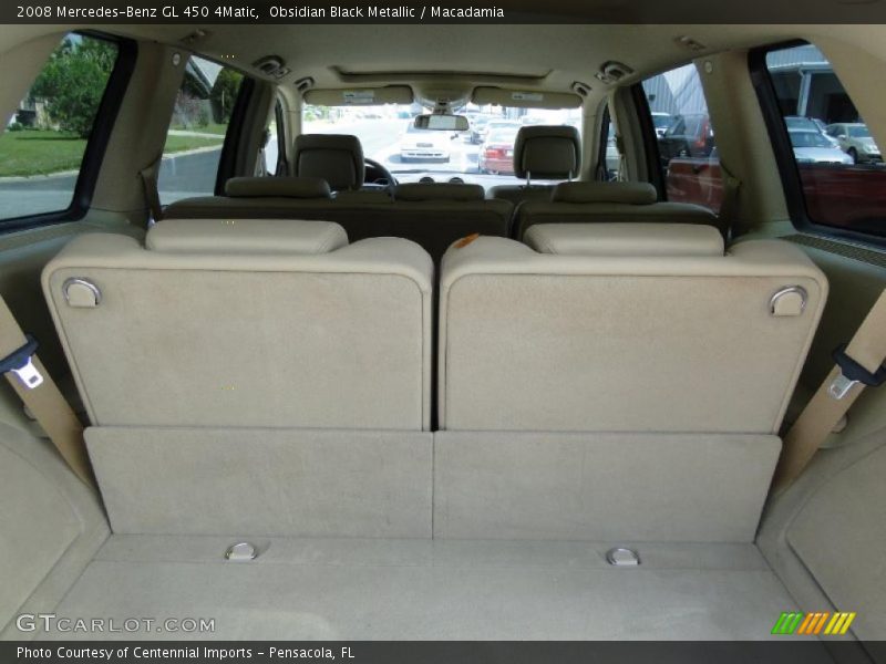 Obsidian Black Metallic / Macadamia 2008 Mercedes-Benz GL 450 4Matic