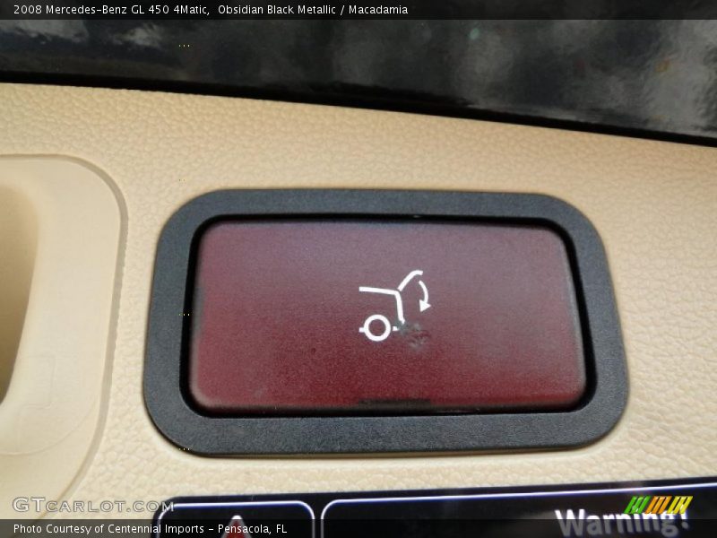 Obsidian Black Metallic / Macadamia 2008 Mercedes-Benz GL 450 4Matic