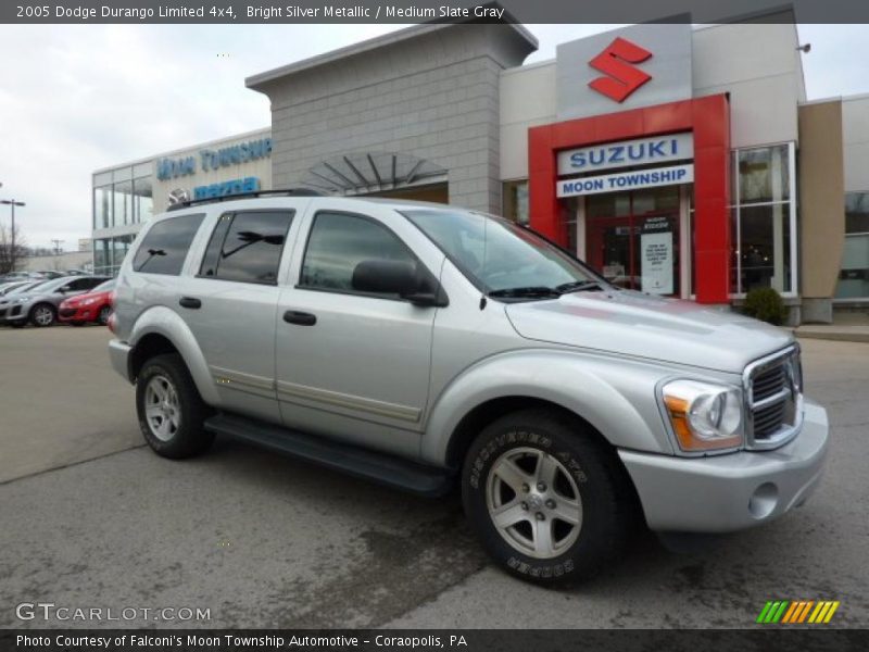 Bright Silver Metallic / Medium Slate Gray 2005 Dodge Durango Limited 4x4