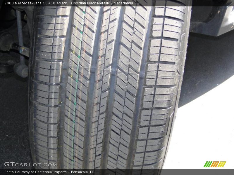 Obsidian Black Metallic / Macadamia 2008 Mercedes-Benz GL 450 4Matic