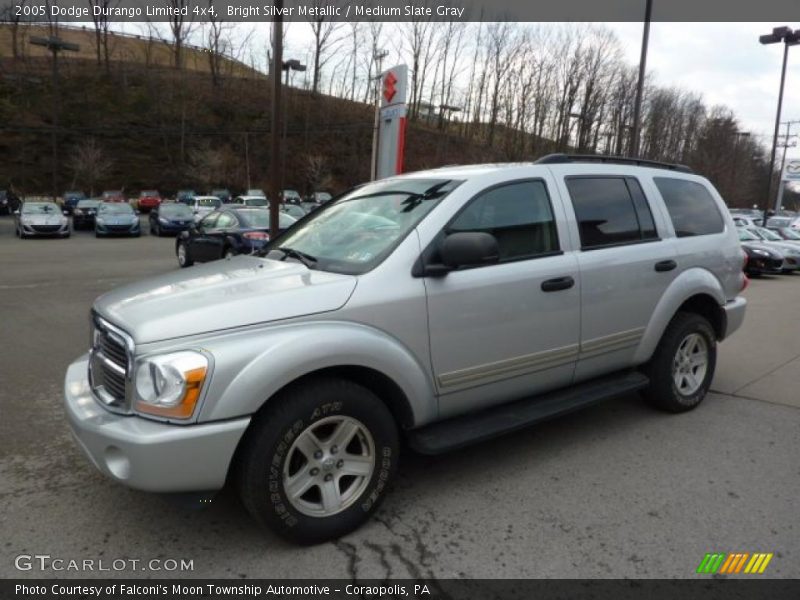 Bright Silver Metallic / Medium Slate Gray 2005 Dodge Durango Limited 4x4