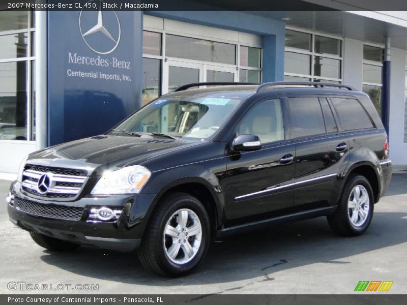 Black / Macadamia 2007 Mercedes-Benz GL 450