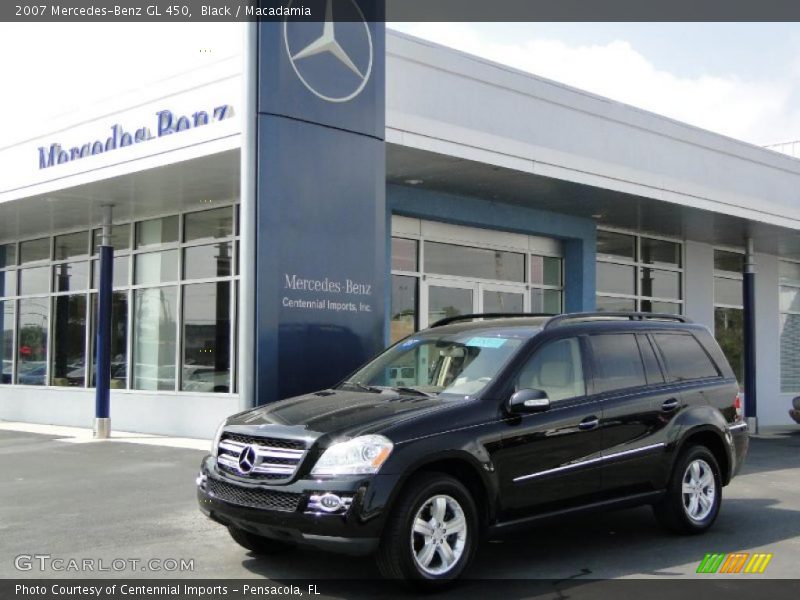Black / Macadamia 2007 Mercedes-Benz GL 450