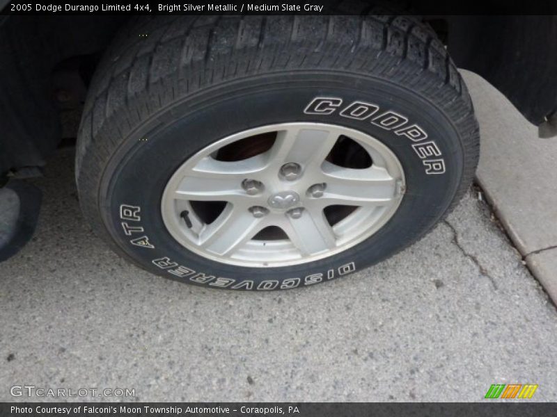 Bright Silver Metallic / Medium Slate Gray 2005 Dodge Durango Limited 4x4