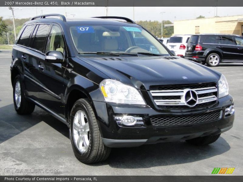 Black / Macadamia 2007 Mercedes-Benz GL 450