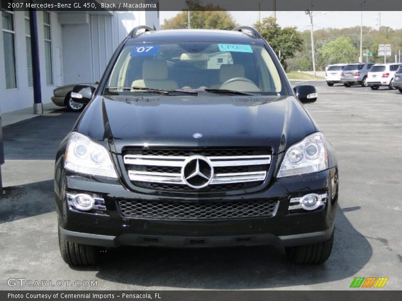 Black / Macadamia 2007 Mercedes-Benz GL 450