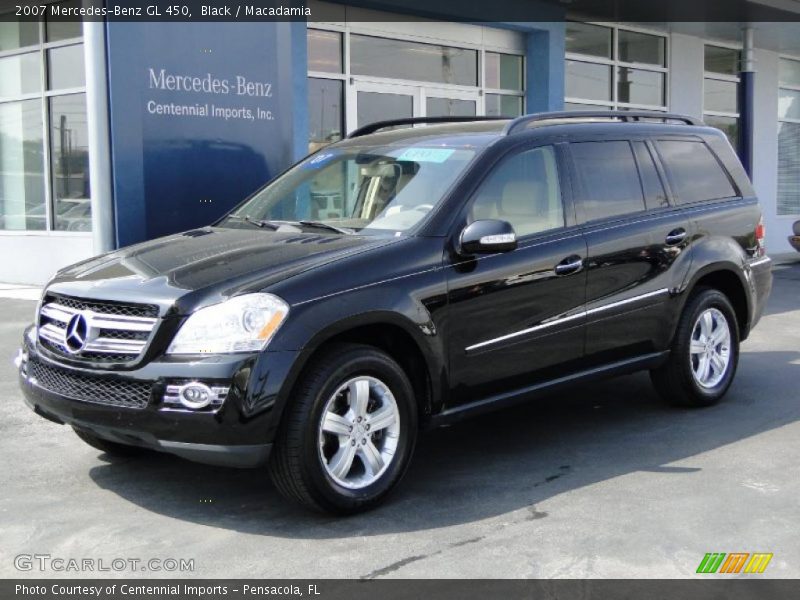 Black / Macadamia 2007 Mercedes-Benz GL 450