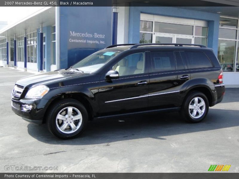 Black / Macadamia 2007 Mercedes-Benz GL 450