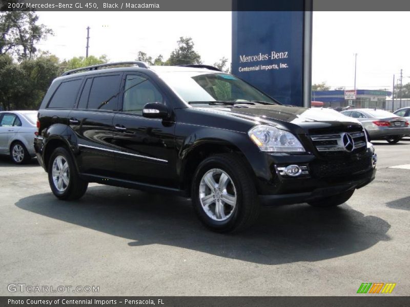 Black / Macadamia 2007 Mercedes-Benz GL 450