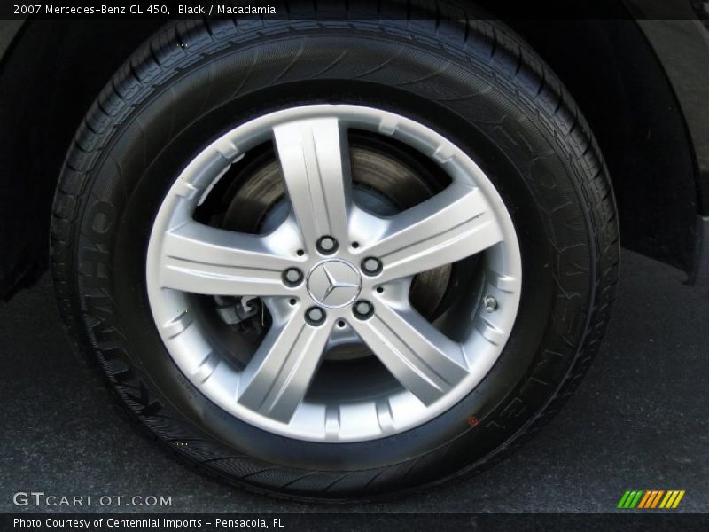 Black / Macadamia 2007 Mercedes-Benz GL 450