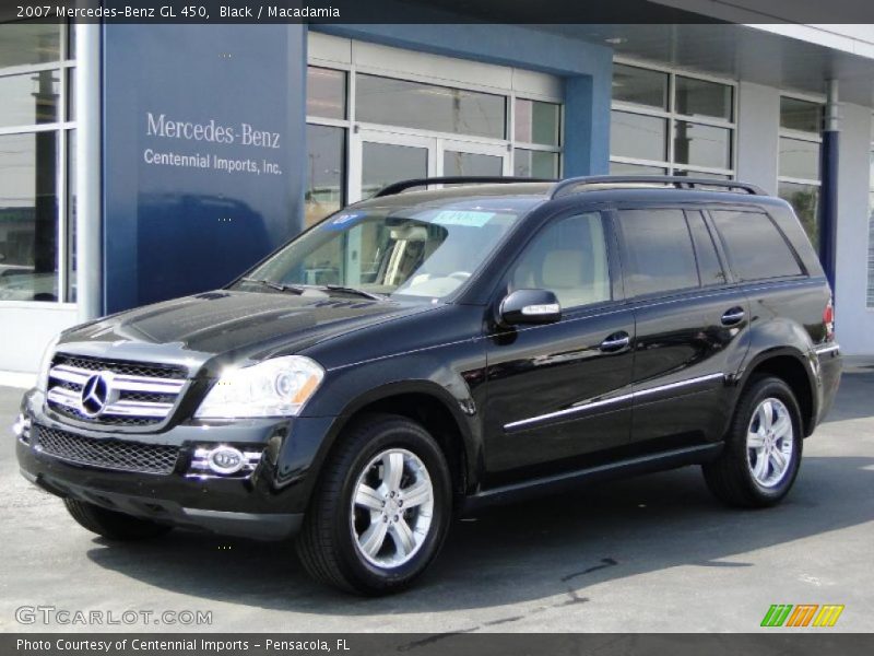 Black / Macadamia 2007 Mercedes-Benz GL 450