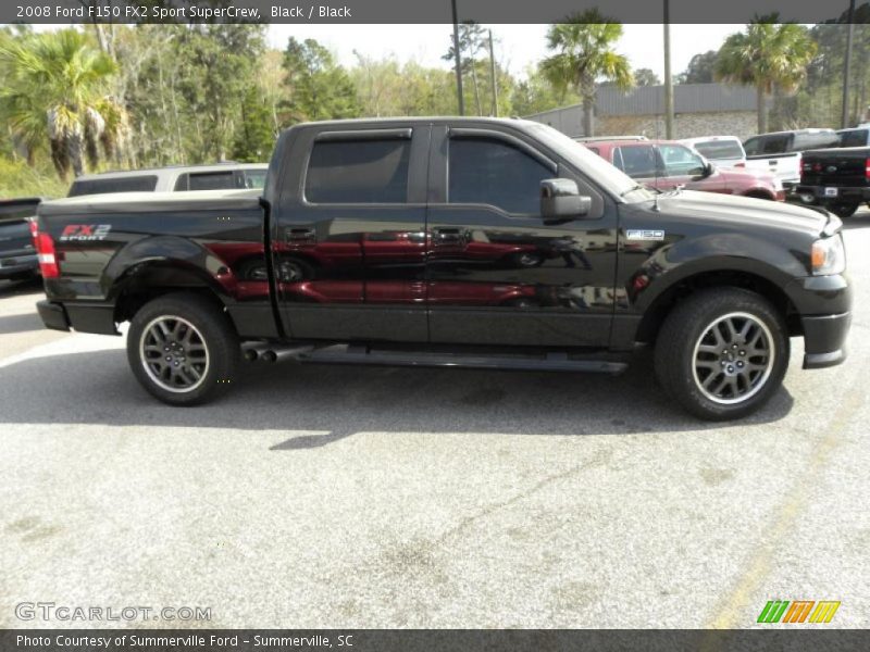 Black / Black 2008 Ford F150 FX2 Sport SuperCrew