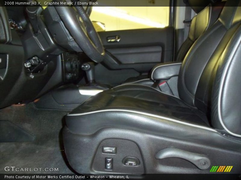 Graphite Metallic / Ebony Black 2008 Hummer H3 X