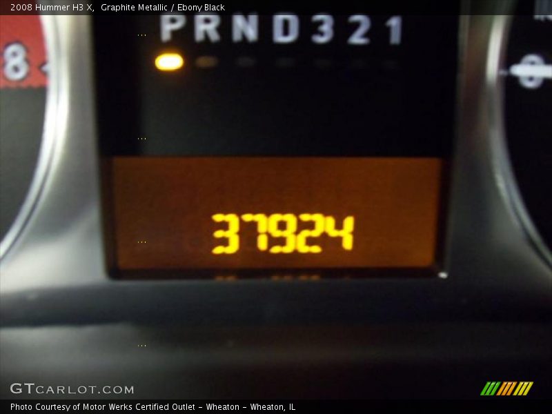 Graphite Metallic / Ebony Black 2008 Hummer H3 X