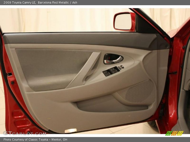 Barcelona Red Metallic / Ash 2009 Toyota Camry LE