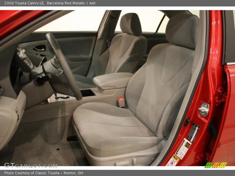 Barcelona Red Metallic / Ash 2009 Toyota Camry LE