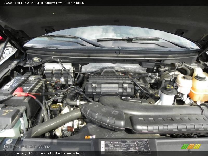 Black / Black 2008 Ford F150 FX2 Sport SuperCrew